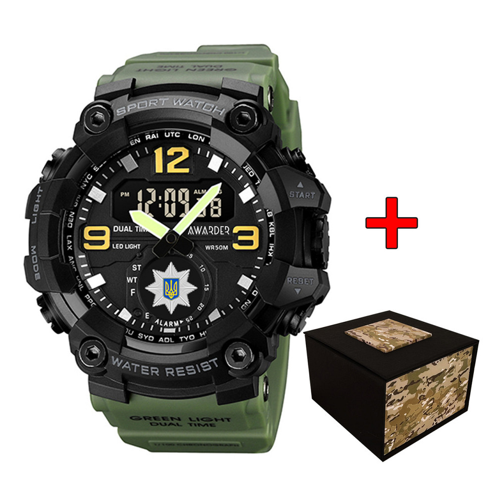 Awarder 003 Поліція Army Green-Black Київ - фото 1