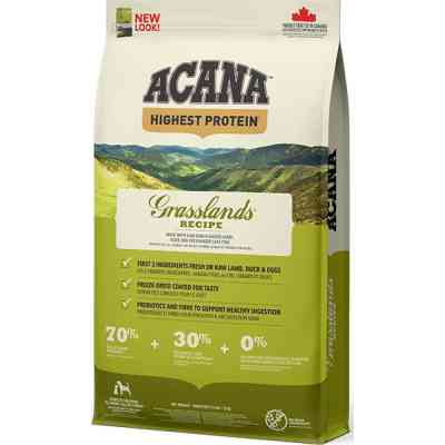 Сухой корм для собак ACANA Grasslands 11.4 кг (0064992542115) Винница