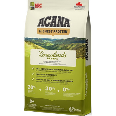 Сухой корм для собак ACANA Grasslands 11.4 кг (0064992542115) Винница - изображение 5