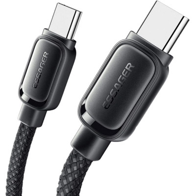Дата кабель USB-C to USB-C 1.0m 100W black Essager (EXCTT1-TD01-P) Вінниця - фото 5