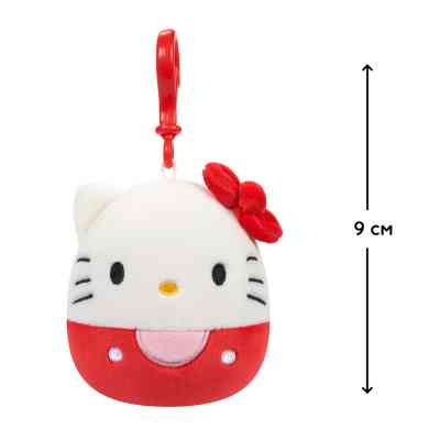 М&apos;яка іграшка Squishmallows на кліпсі - Хелоу Кітті 9 см (SQSN00270) Вінниця