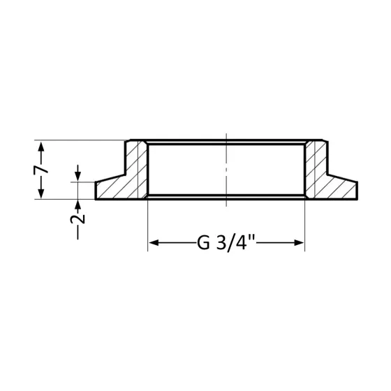 Контрагайка-шайба Thermo Alliance Standart 3/4" SD40620 Київ