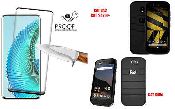 Защитное стекло HyperGlass Pro для CAT S42, S42 H+, S48c – максимальная чувствительность и защита Киев