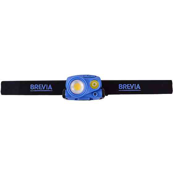 Ліхтар налобний Brevia 400Lm+200Lm, 3W+3W COB, 1200mAh Львів