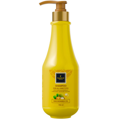 Шампунь Famirel Для всех типов волос С маслом макадамии 750 мл (7290114084987) Винница - изображение 1