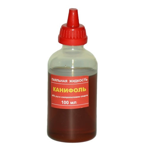 Канифоль-паяльная жидкость 100мл Полтава - изображение 1