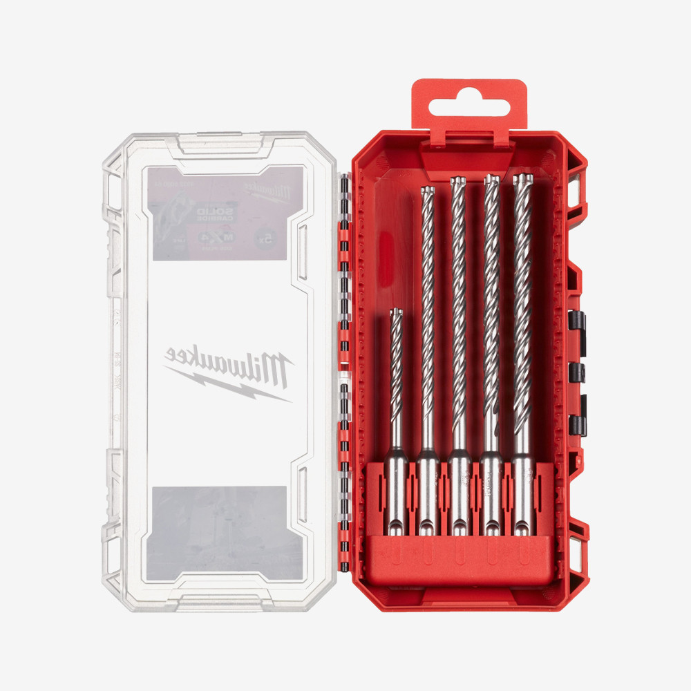 Набір бурів SDS-PLUS MX4 Set 2 (5шт), пластиковий кейс, 4 ріжучі кромки, SDS-PLUS, Бетон / Залізобетон, Бури SDS-PLUS MX4 Одеса - фото 3