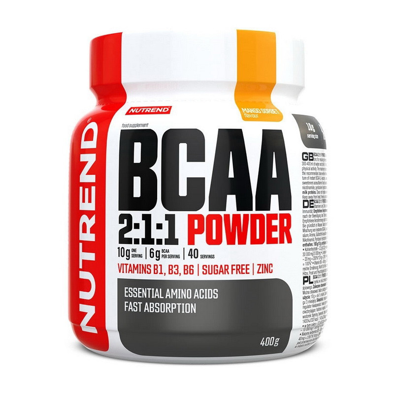 BCAA 2:1:1 (400 g, mango sorbet) Луцк - изображение 1