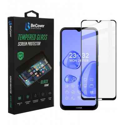 Стекло защитное BeCover Nokia 1.4 Black (706902) Винница
