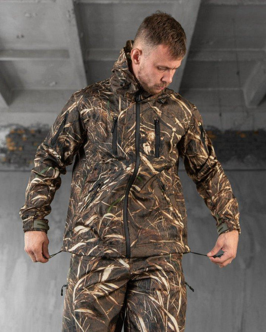 Тактический маскировочный  костюм софтшел SoftShell  statix ВТ0462 Одесса - изображение 19