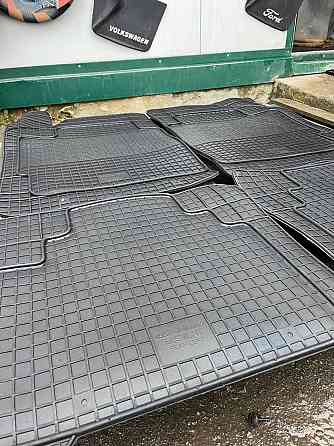 Коврики в салон резиновые универсальные ELEMENT POLYTEP Classic, комплект 4 шт, черные Киев