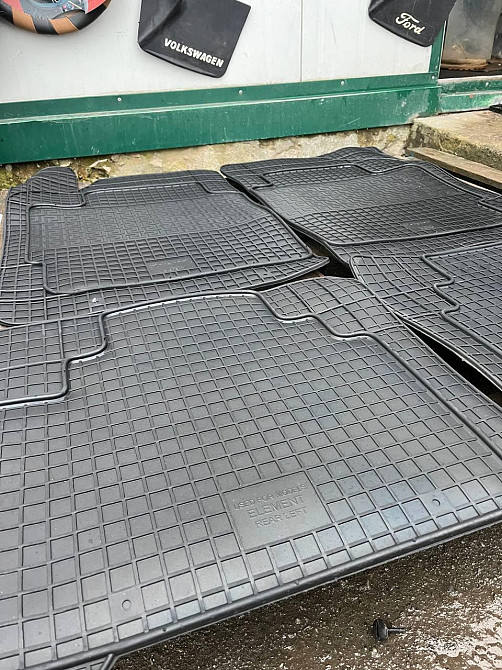 Коврики в салон резиновые универсальные ELEMENT POLYTEP Classic, комплект 4 шт, черные Киев - изображение 3