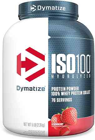 Изолят сывороточного протеина Dymatize nutrition ISO 100 2270 г, Strawberry Луцк
