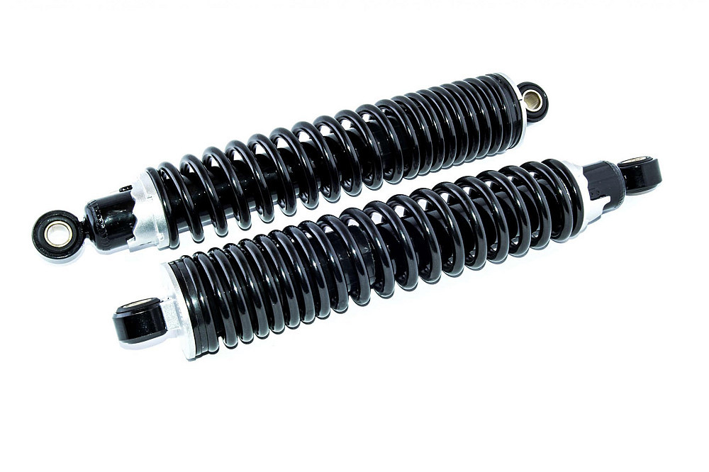 Амортизатори (пара) ЯВА 320mm, регульовані, чорні пружини KOMATCU Київ - фото 1