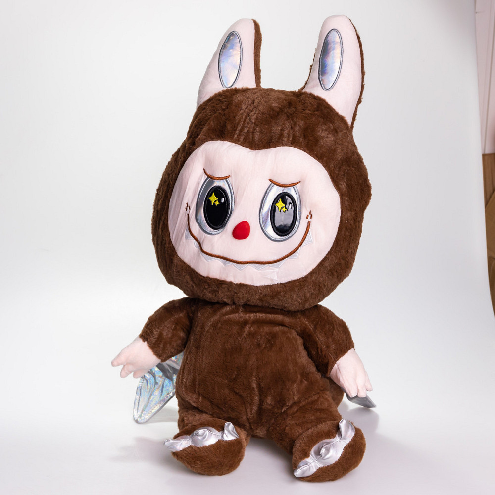 Мягкая игрушка-плед,подушка 3 в 1 Labubu Brown Dragon плед в игрушке детский плед игрушка Лабубу Коричневый 520-29BR Киев - изображение 3