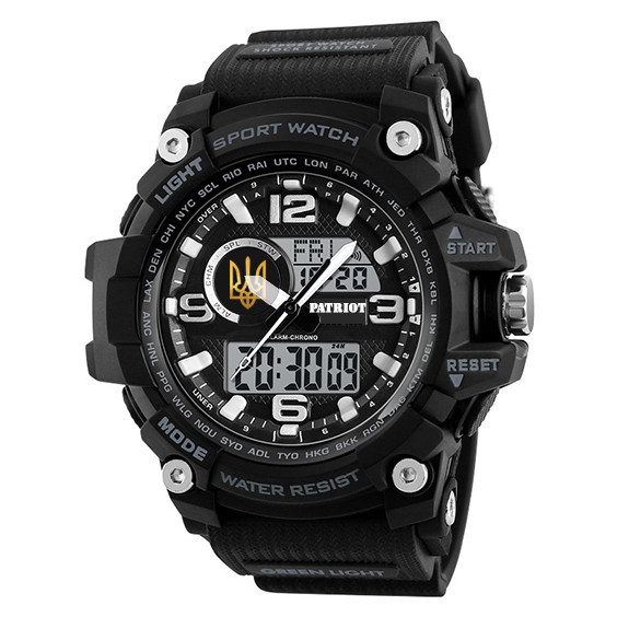 Patriot 012BKUAGD Тризуб золото Чорні + Коробка SBR Киев - изображение 2