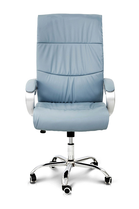 Стілець офісний Ентер ЛАЙТ, сіро-блакитний Київ - фото 2