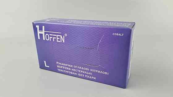 Перчатки Нитрил Кобальтовый (100шт) размер L 