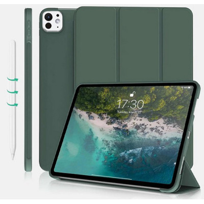 Чехол для планшета Armorstandart Tri Fold Soft TPU Silicone Apple iPad Pro 13" M4 2024 Dark Green (711752) Винница - изображение 1