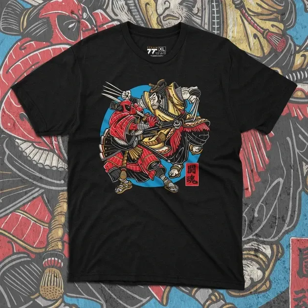 Футболка для підлітка хлопчика з принтом Dead Pool v140 Wolverine140 Розмір 160 Anime10752 Дніпро - фото 1