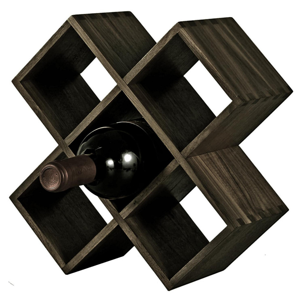 Настільна винна полиця "Фаратан" мокко Миколаїв - фото 1