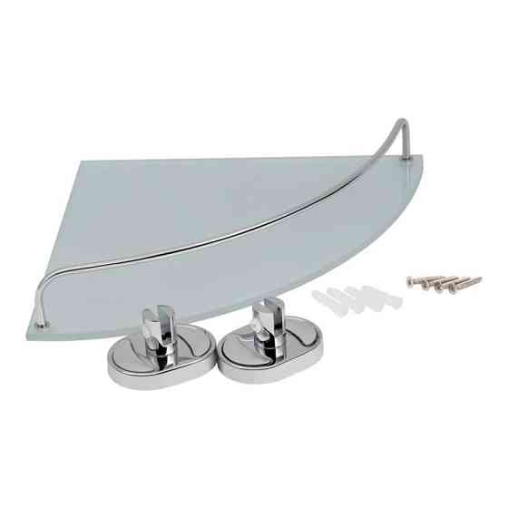 Полка для ванної кімнати кутова Lidz (CRG) 114.10.01 Київ