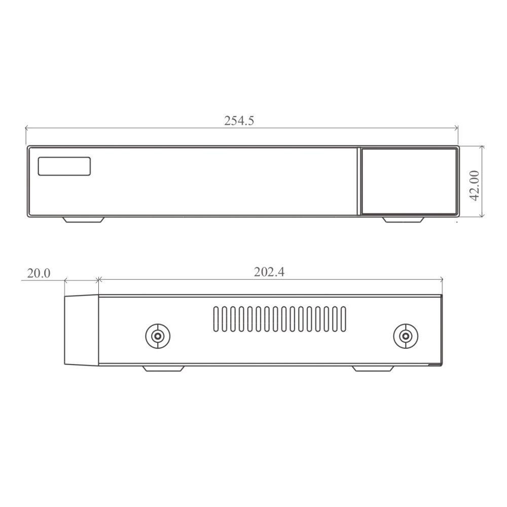 IP-відеореєстратор 4-канальний 8Mp TVT TD-3004H1-4P-B1-B з 4 портами PoE (77-00327) Київ - фото 5