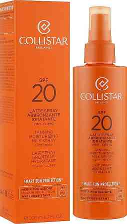 Спрей для загара Collistar Tanning Moisturizing Milk Spray SPF 20 200ml Славянск