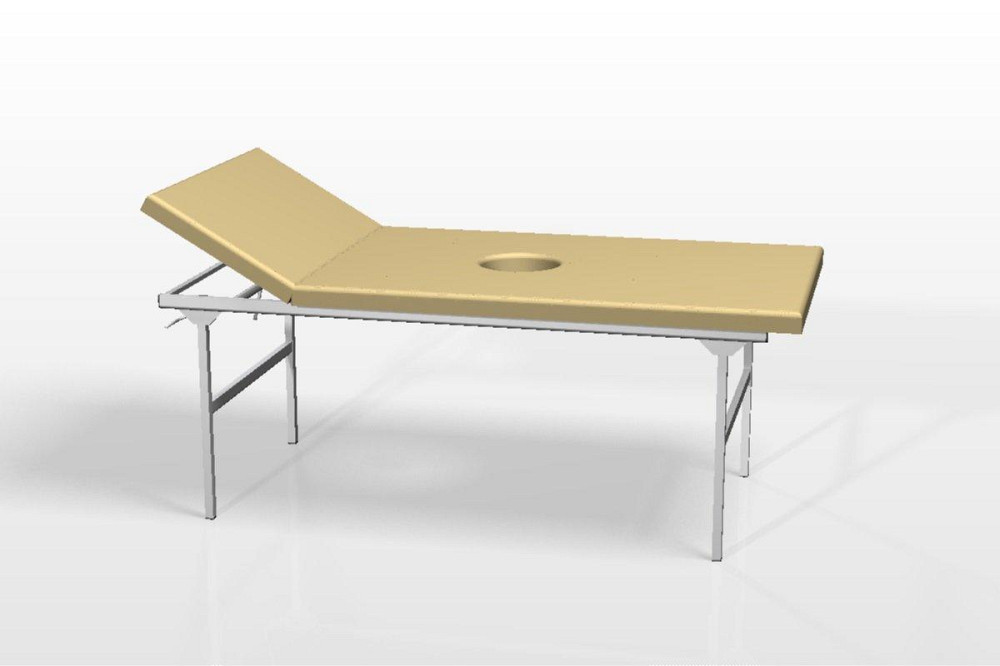 Кушетка медична для промивання кишечника АТОН КД-ПК з отвором в середній частині ложе Дніпро - фото 2