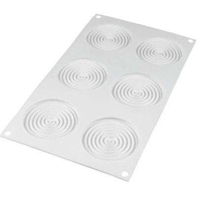 Форма для выпечки Silikomart New Tourbillon 28 d-70 h-8 mm (TOURBILLON 28) Винница - изображение 2