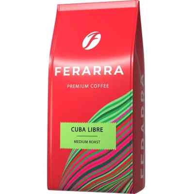 Кава Ferarra Cuba Libre в зернах з ароматом кубинського рому 1 кг (fr.75169) Вінниця