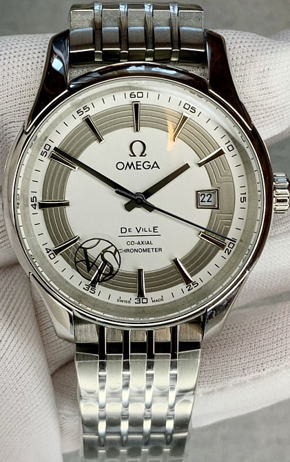 Чоловічий годинник Omega De Ville 40mm, мужские швейцарские часы Киев - изображение 7