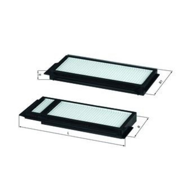 Фільтр салону Mahle LA346/S Mazda Харків - фото 1