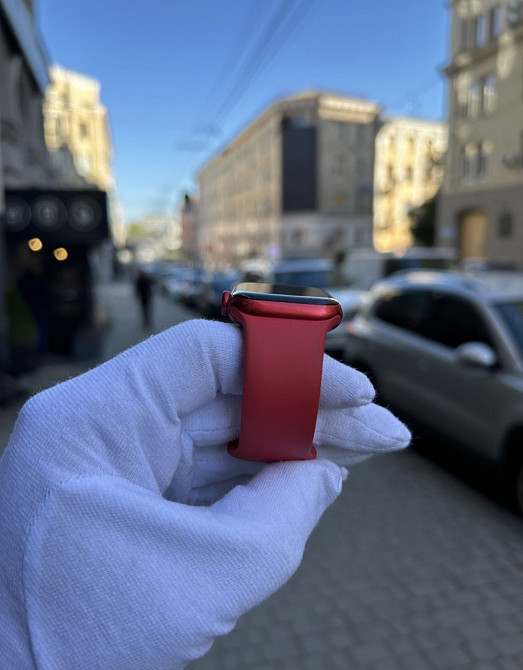 Apple Watch 6 40mm.Product Red 100% батарея. Киев - изображение 5