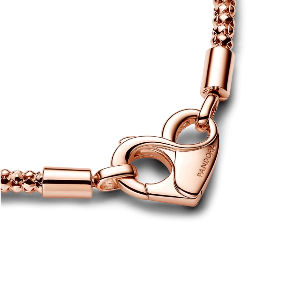 Срібний рельєфний браслет "серце" MasterSem Київ - фото 2