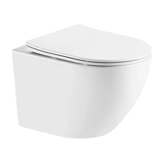 Унітаз підвісний Mixxus Premium Ellipse-0301-T3 495x365x365mm, система змиву Tornado 3.0 (MP6461) Київ