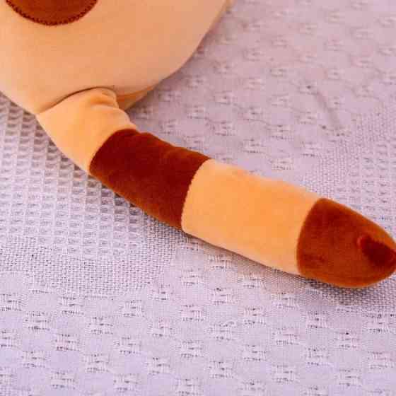 Іграшка обіймашка Кіт Батон, м'яка іграшка антистрес, подушка обіймашка, 70 см, Рижий Киев