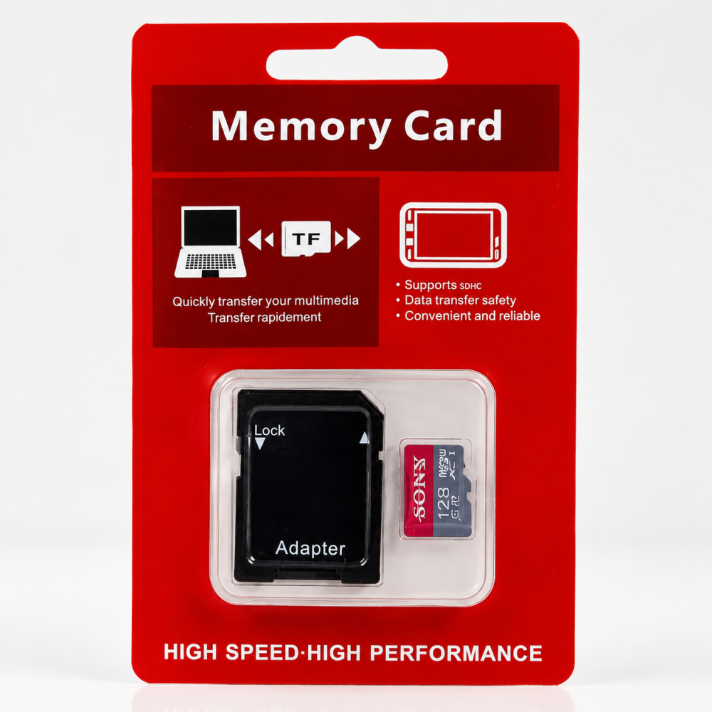 Карта пам’яті Sony 128GB microSDXC Class 10 з SD-адаптером Київ - фото 1