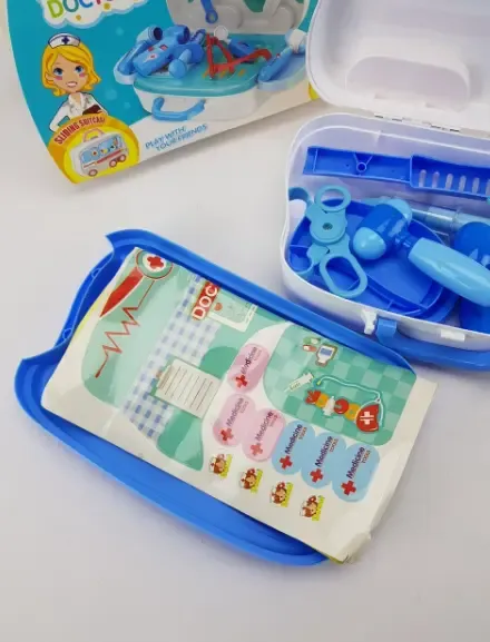 Игровой набор Доктор HAPPY DOCTOR (Синий) Чемоданчик на колёсах Коломыя - изображение 4
