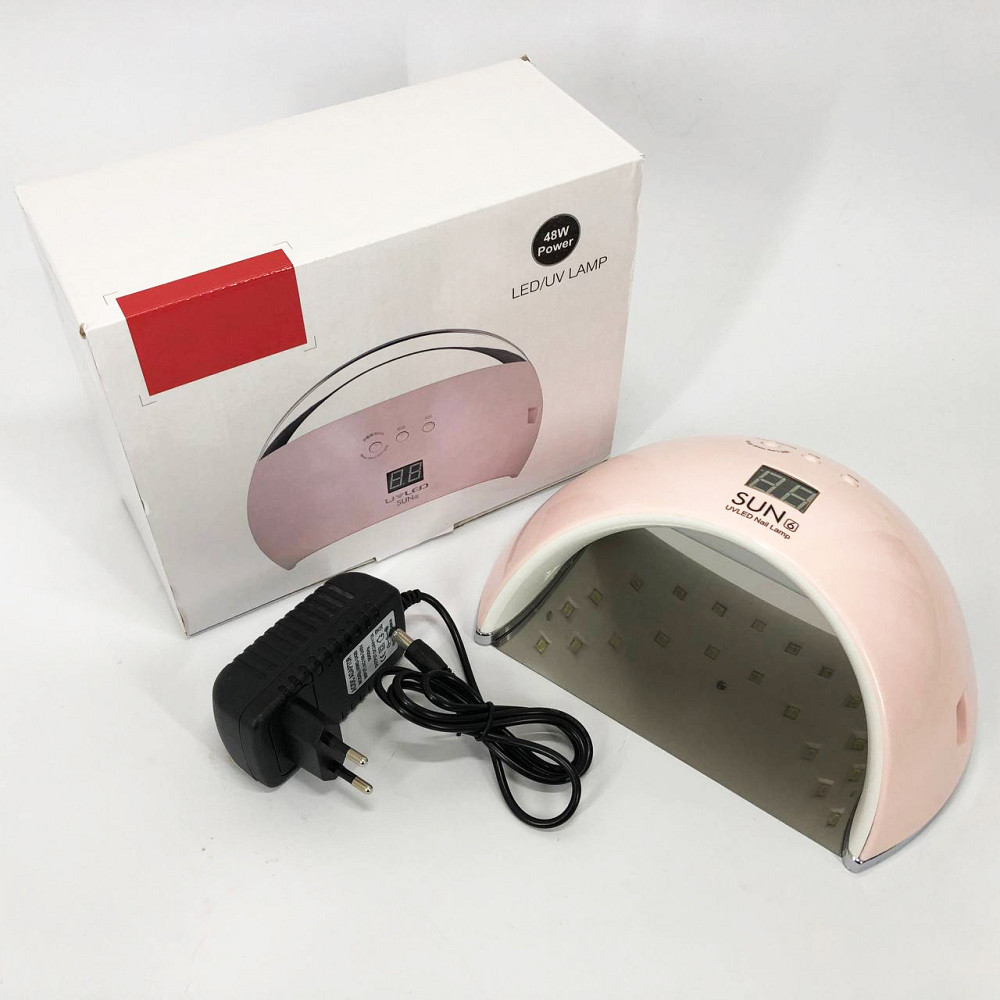 Сушарка для нігтів домашня, Лампа для швидкого сушіння нігтів, Манікюрна світлодіодна лампа з таймером OW-14 Львів - фото 5