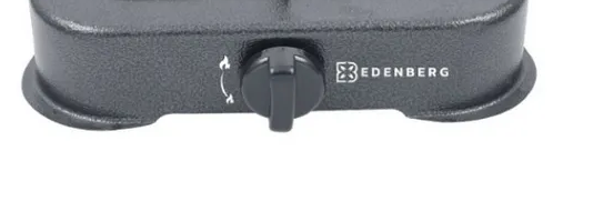 Настільна газова плитка Edenberg EB-62301 з однією конфоркою — компактна та зручна у використанні Одеса - фото 2