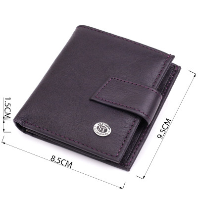 Кошелек ST Leather Коричневый (22855) Винница - изображение 7