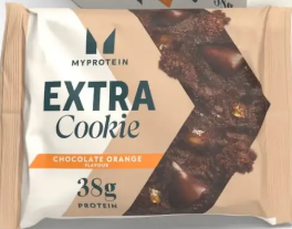 Протеиновый батончик Myprotein Extra Cookie 12x75g шоколадно-апельсиновый Киев - изображение 1