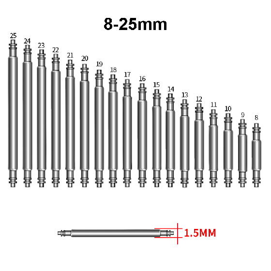 Набор шпилек для крепления браслетов, 360 шт. Киев