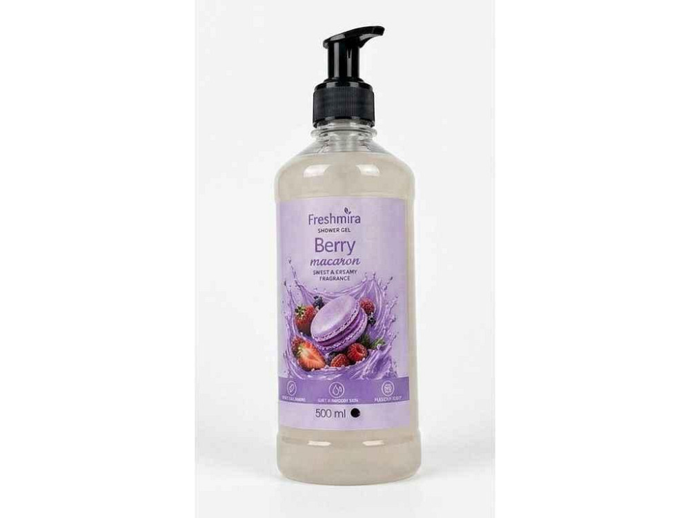 Гель для душу 500мл Berry macaron ТМ FRESHMIRA Київ - фото 1