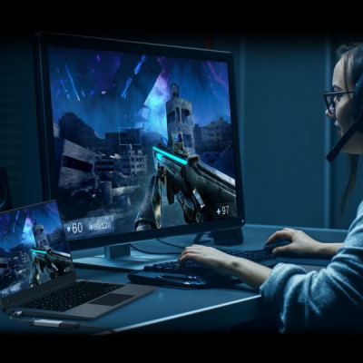 Переходник USB-C M to HDMI F 8K 60Hz LED RGB J5create (JCA157-N) Винница - изображение 4