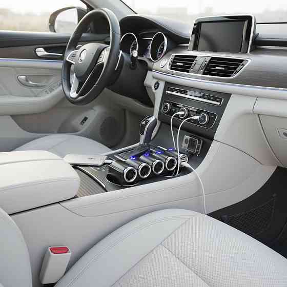 Автомобільний розгалужувач прикурювача 120Вт,2хUSB,CTC-612 SBR Київ