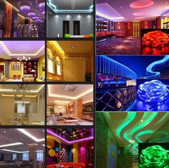 Комплект Светодиодная лента многоцветная 3528 RGB комплект 5м c пультом Коломия - фото 5