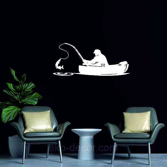 Декоративне настінне Панно «Рибак», Декор на стіну Київ