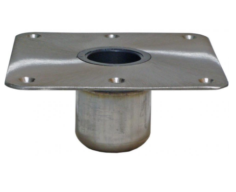 Основание Для Стоек С Замками 7″X7″ Satin Finish  Spring-Lock™ Or Clip-Lock Дніпро